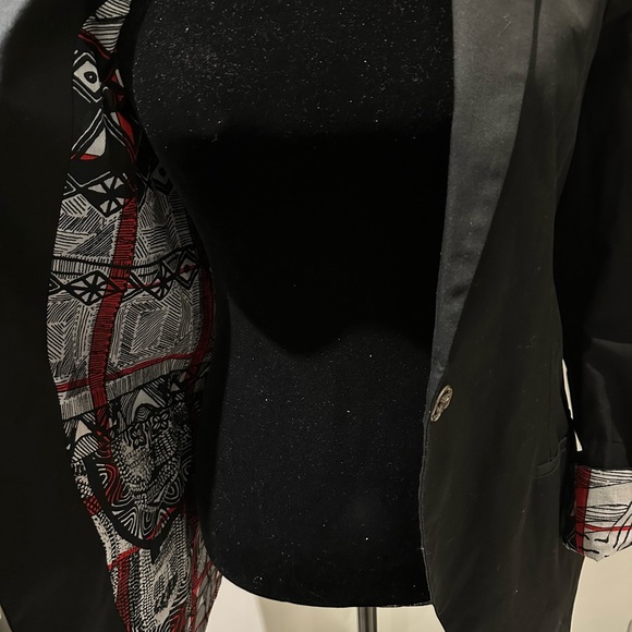 WoW!! UNIQUE Blazer! High quality Cotton by Italian designer Save the Queen - Picture 4 of 9